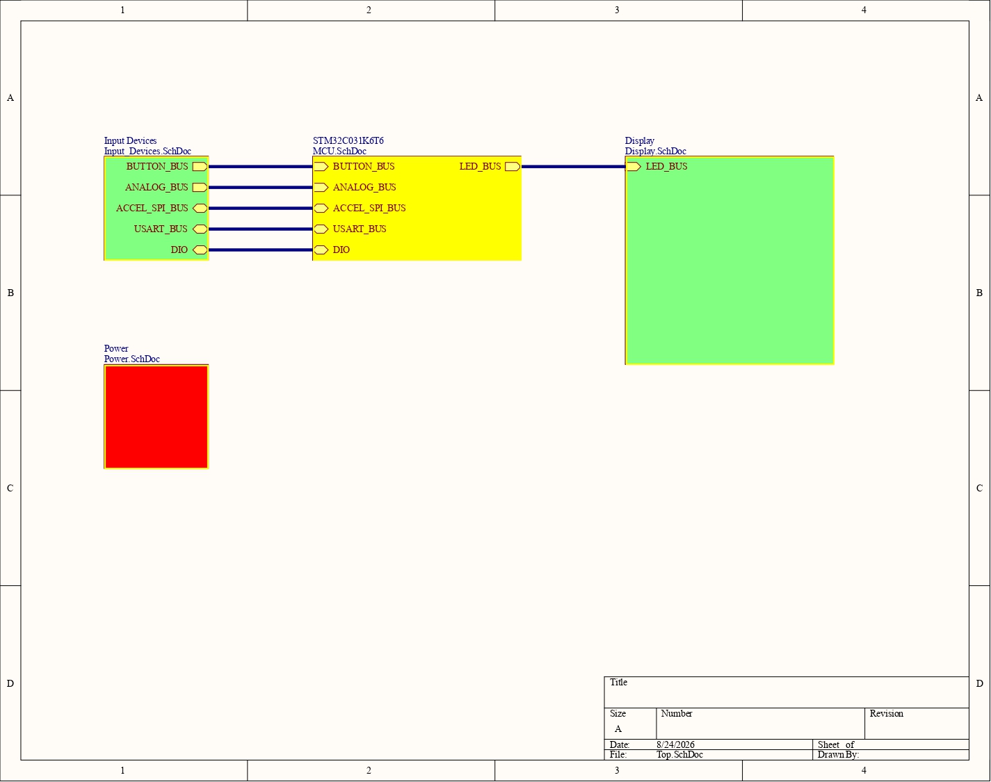 Top-level schematic overview